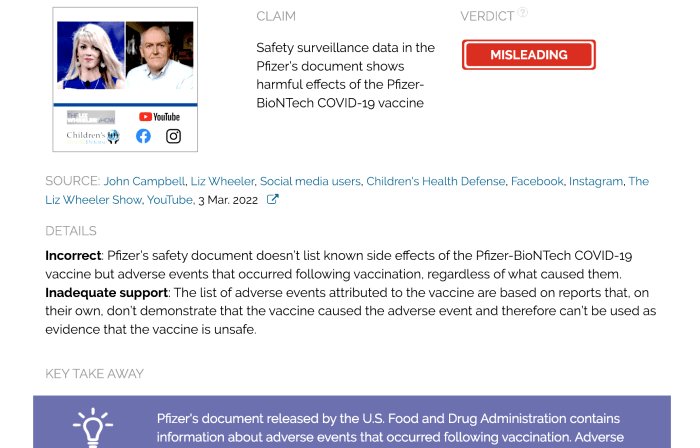 Pfizer’s confidential document shows adverse events reported following ...