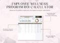 Employee Wellness Program ROI Calculator Template in Google Sheets ...